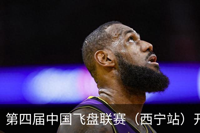 第四届中国飞盘联赛（西宁站）开赛